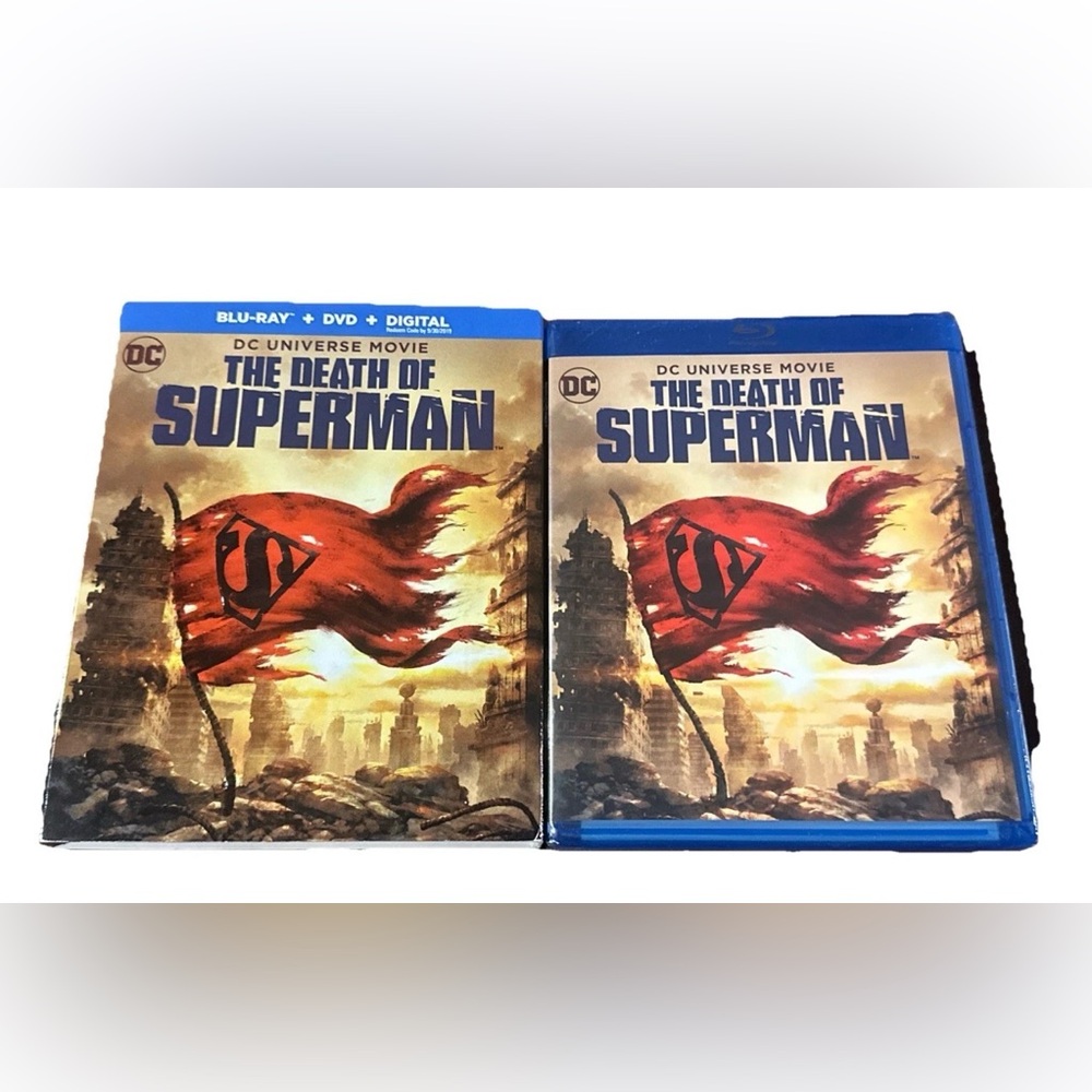 The Death of Superman (DCU) (Blu-ray + DVD + Digital 2018) NEW w/SLIP COVER NEW